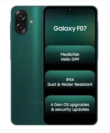 SAMSUNG Galaxy F07 (Green, 64 GB) (4 GB RAM) Mahajan Electronics Online