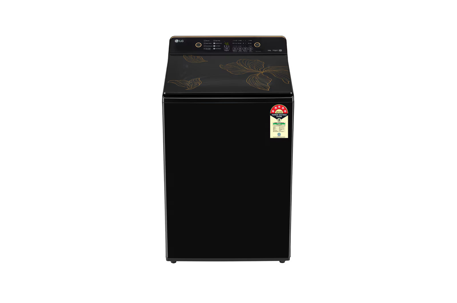 LG T90KMOB1Z 9Kg Top Load Washing Machine, Hard Water Wash, Onyx Black, 5 Star 2025 Mahajan Electronics Online