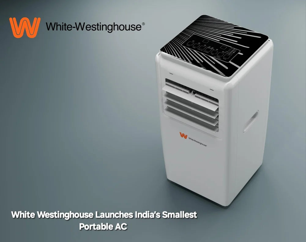 WHITE WESTINGHOUSE WWP0904FS PORTABLE AC, 0.75Ton Mahajan Electronics Online