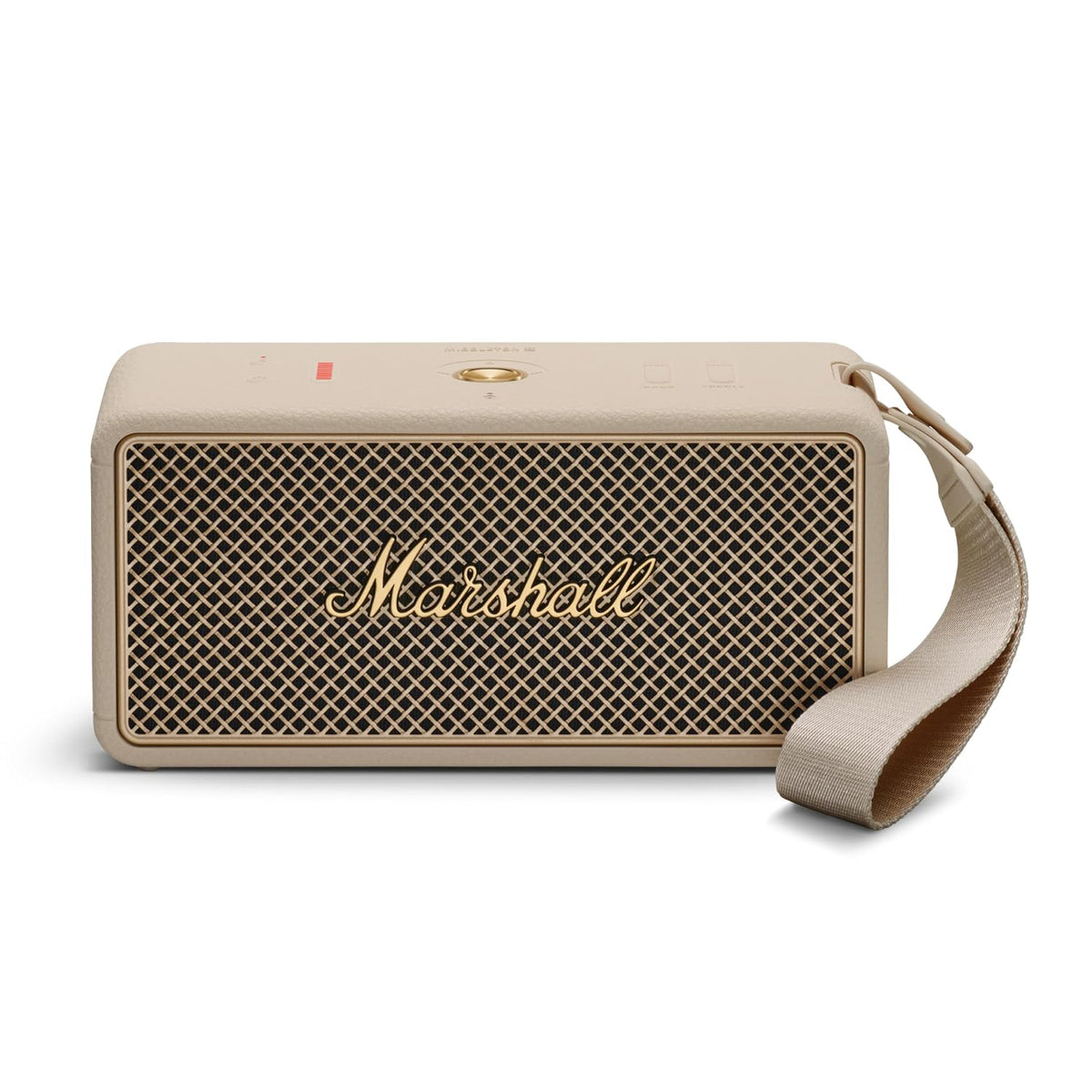 Marshall Middleton II Bluetooth Portable Bluetooth Speaker, Over 30 Hours Playtime, IP67 Waterproof - Cream Marshall
