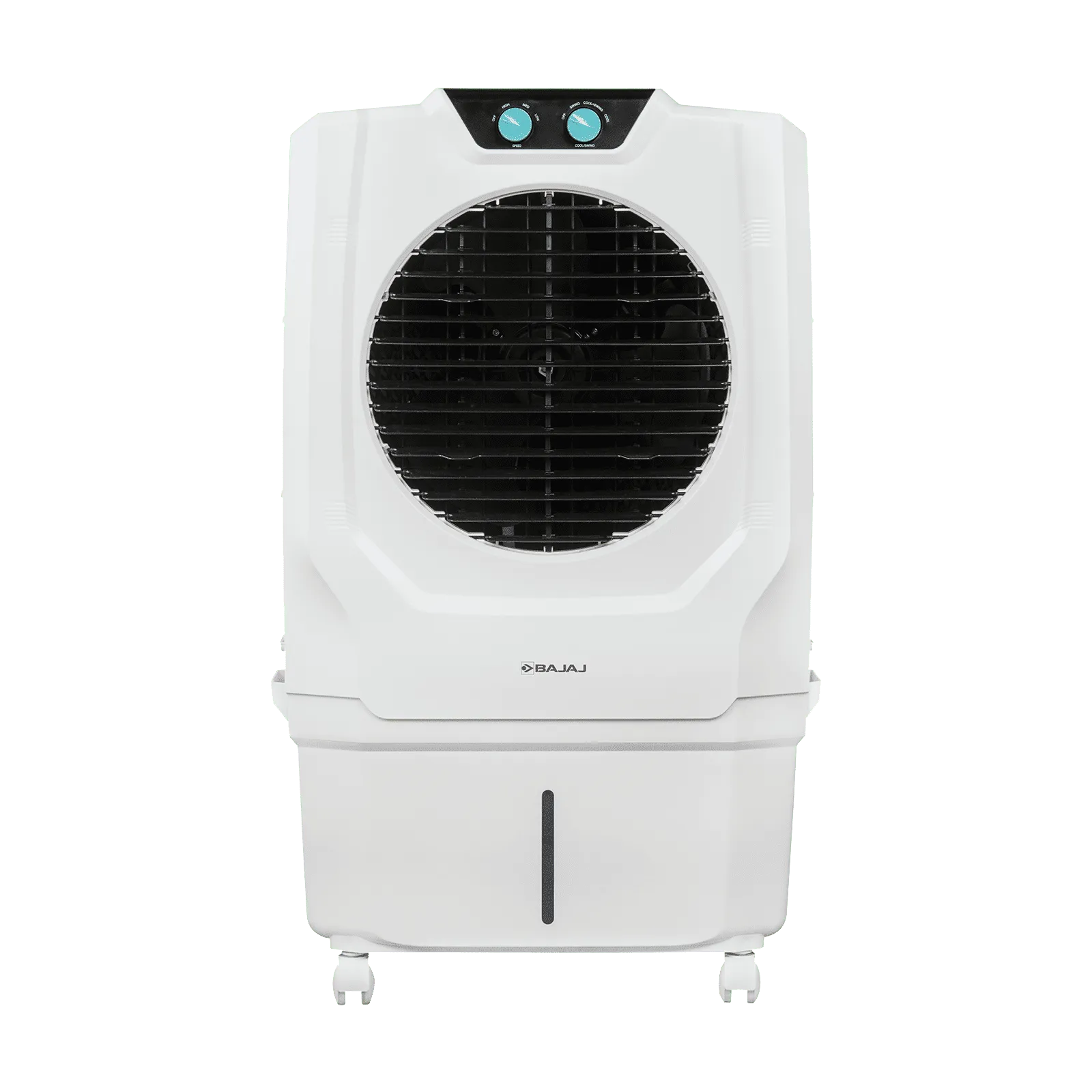 Bajaj Shield Specter 56L Desert Air Cooler | 100 Ft Air Throw | Hexacool Technology | Inverter Compatible | Honeycomb Pads | 300 Sq. Ft. Coverage Mahajan electronics Online