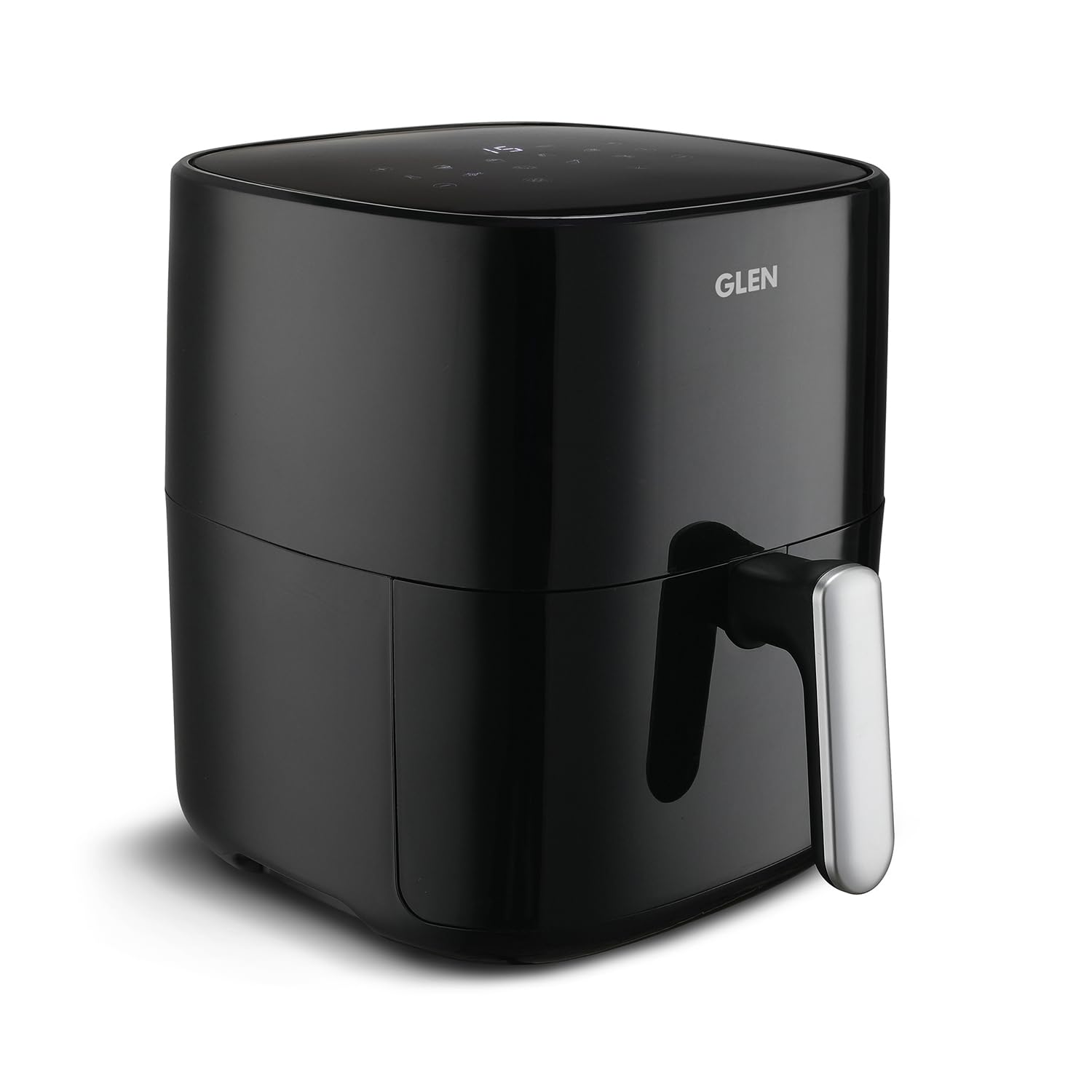 Glen SA-3041 DBL Digital Air Fryer, 5.0 Litre Digital Controls, 8 Pre Set Menu Timer, Temperature Control, 1500W -Black Mahajan Electronics Online