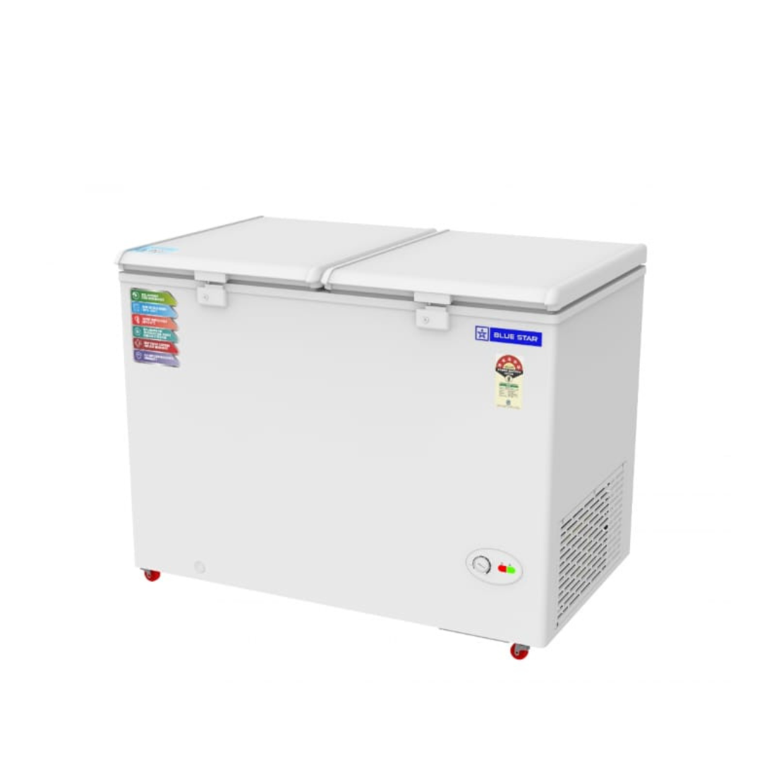 Blue star Hard Top Chest Freezer CF5-330NPYW-SL mahajan electronics online