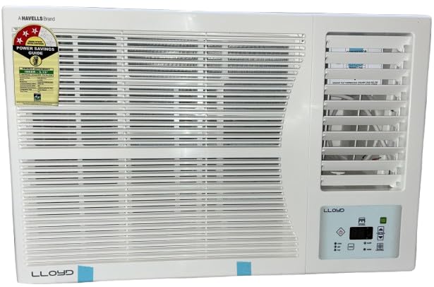 Lloyd GLW18C3YWPSA 1.5 Ton 3 Star Fixed Speed Window Ac (Copper, 2025 Model, White With Silver Deco Strip) Mahajan Electronics Online