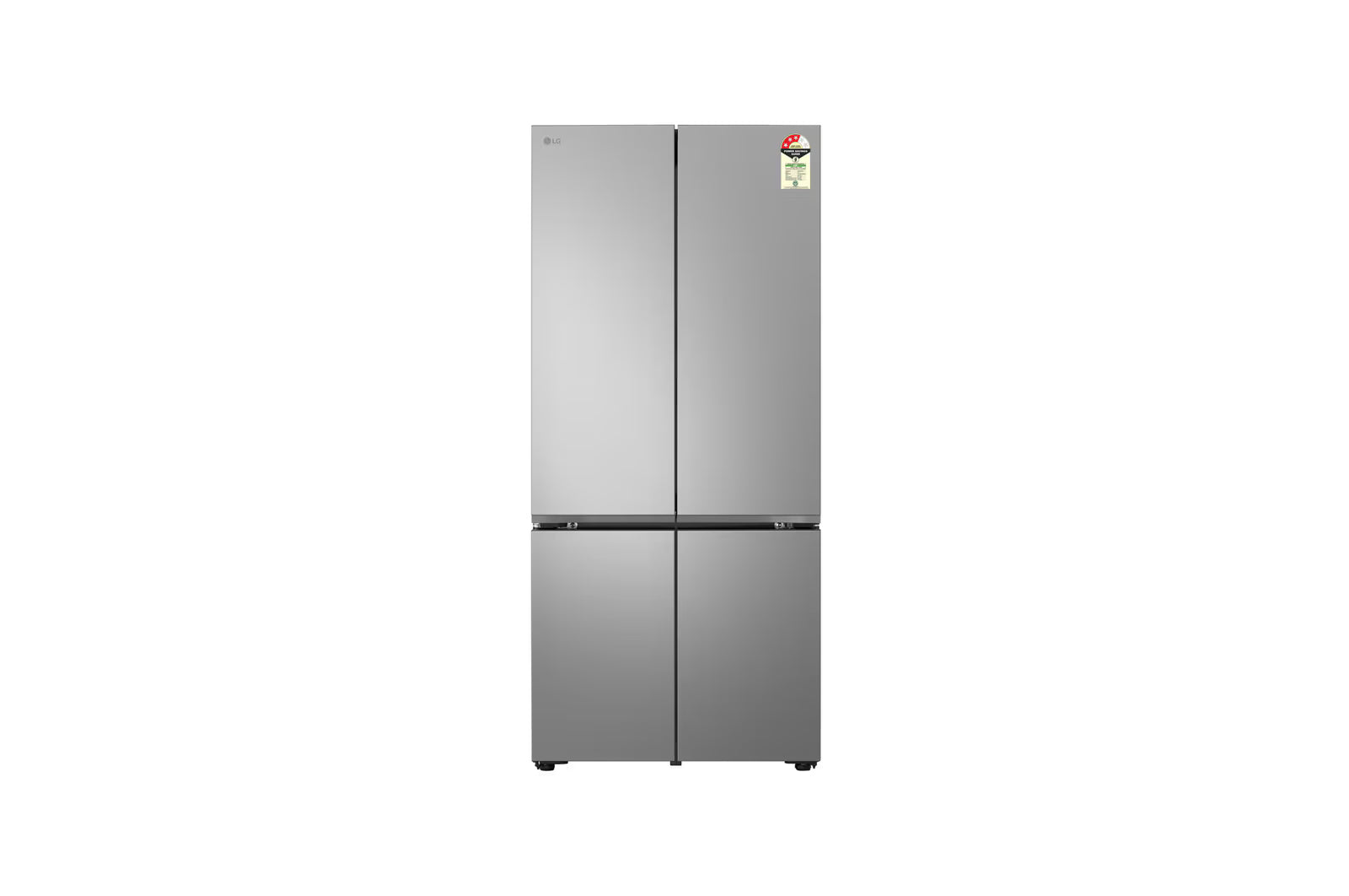 LG GV-B23FFLMB 574 L French Door Refrigerator – Steel Finish | Smart Inverter Compressor | Hygiene Fresh⁺ Mahajan Electronics