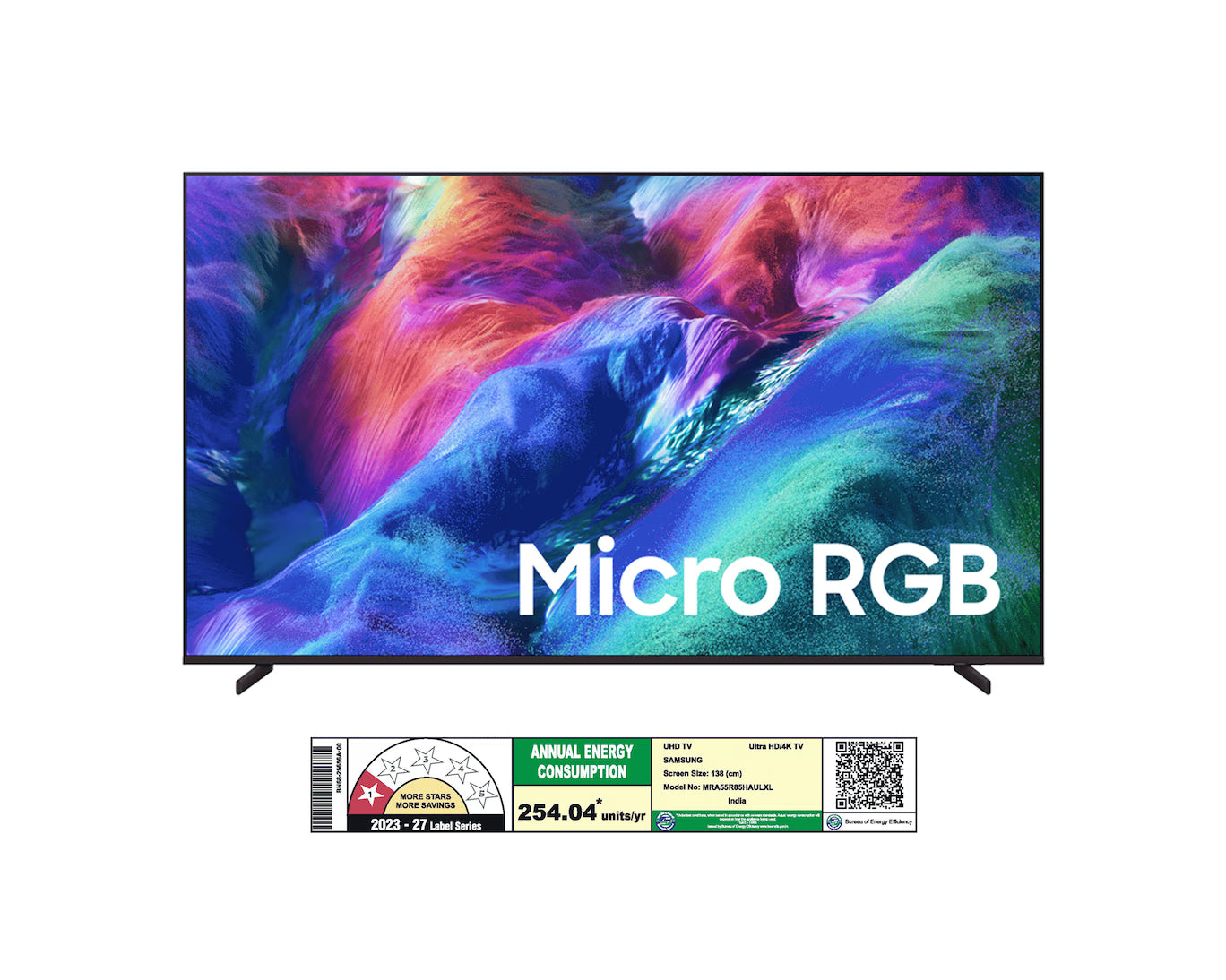 Samsung MRA55R85HAULXL 1.38 m (55) Micro RGB R85H 4K Smart TV (2026) Mahajan Electronics Online