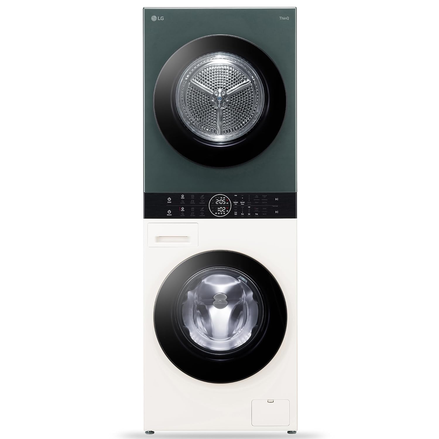 LG FWT1310BG WashTower 13 Kg /10 Kg with AI Direct Drive & DUAL Inverter Heat Pump, Fully Automatic Front Load Washing Machine and Dryer with Wi Fi & Central Control Panel Mahajan Electronics online