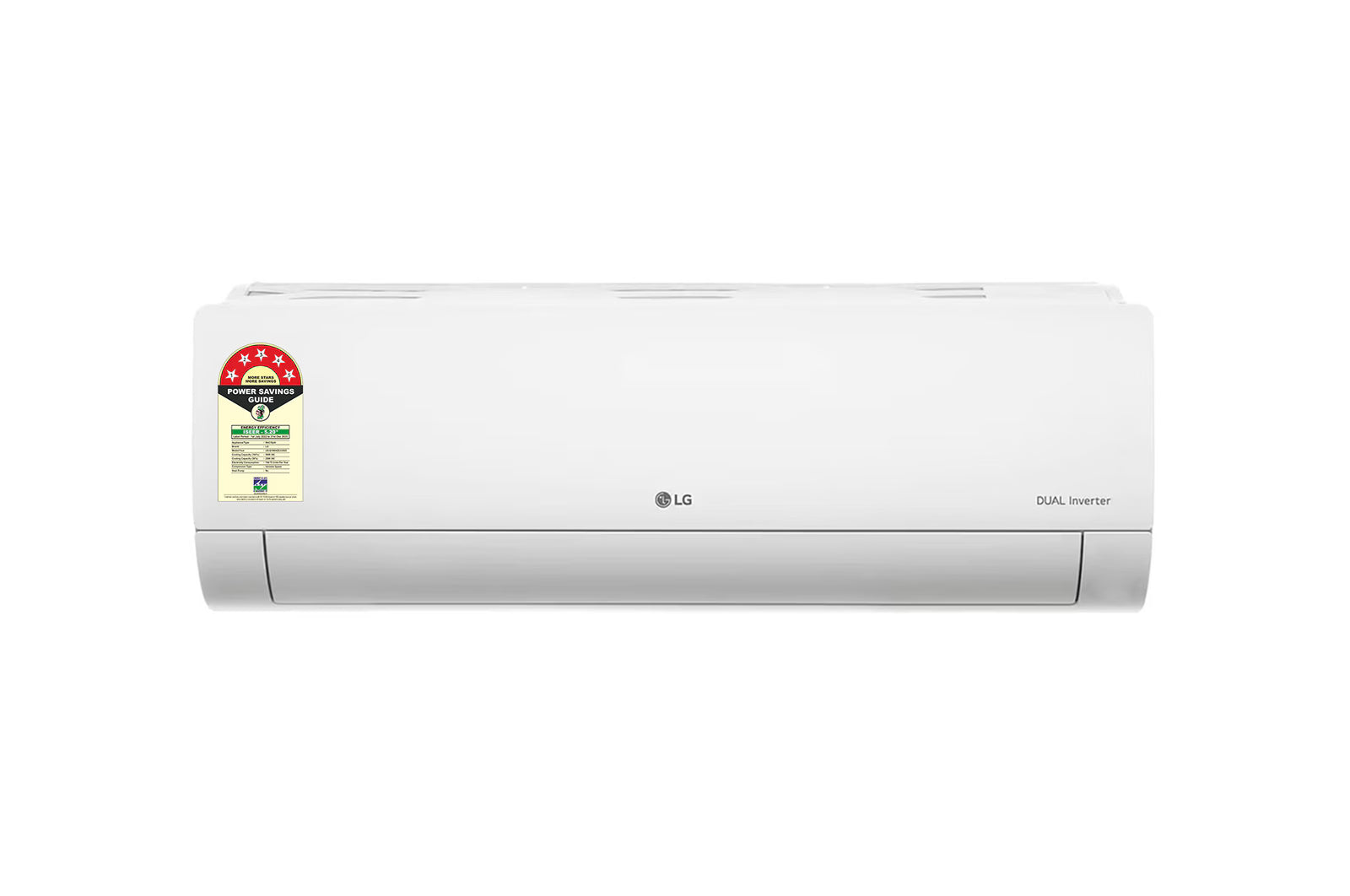 LG US-Q19KNZE3 5Star 1.5 Split AC, AI Convertible 6-in-1, 4-Way Swing, Viraat Mode, Dual Inverter Compressor LG
