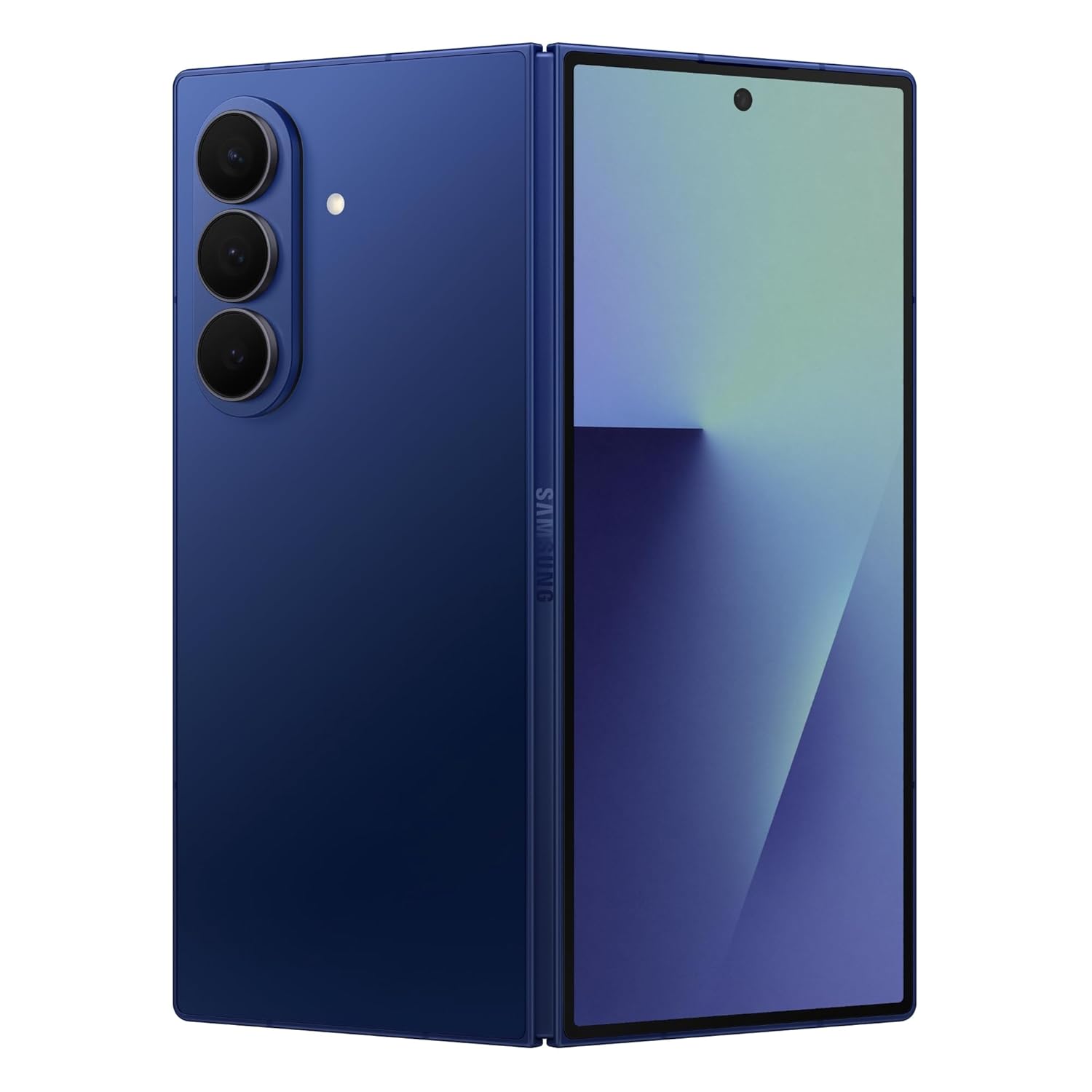Samsung Galaxy Z Fold7 5G Smartphone with Galaxy AI (Blue Shadow, 12GB RAM, 512GB Storage), Ultra Sleek Design with 200MP Camera, Powerful Snapdragon 8 Elite, Google Gemini Mahajan Electronics Online