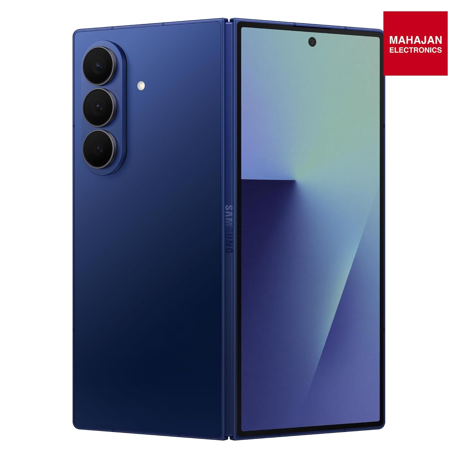 Samsung Galaxy Z Fold7 5G Smartphone with Galaxy AI (Blue Shadow, 12GB RAM, 512GB Storage), Ultra Sleek Design with 200MP Camera, Powerful Snapdragon 8 Elite, Google Gemini Mahajan Electronics Online