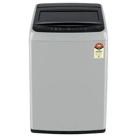 LG T75VBSF1Z 7.5 Kg Top Load Washing Machine, Smart Inverter Motor, Middle Free Silver Mahajan Electronics online