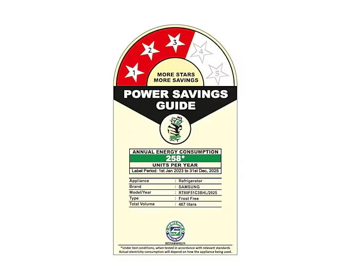 Samsung RT80F51C3BHL 467 L Bespoke AI Double Door Refrigerator Mahajan Electronics online