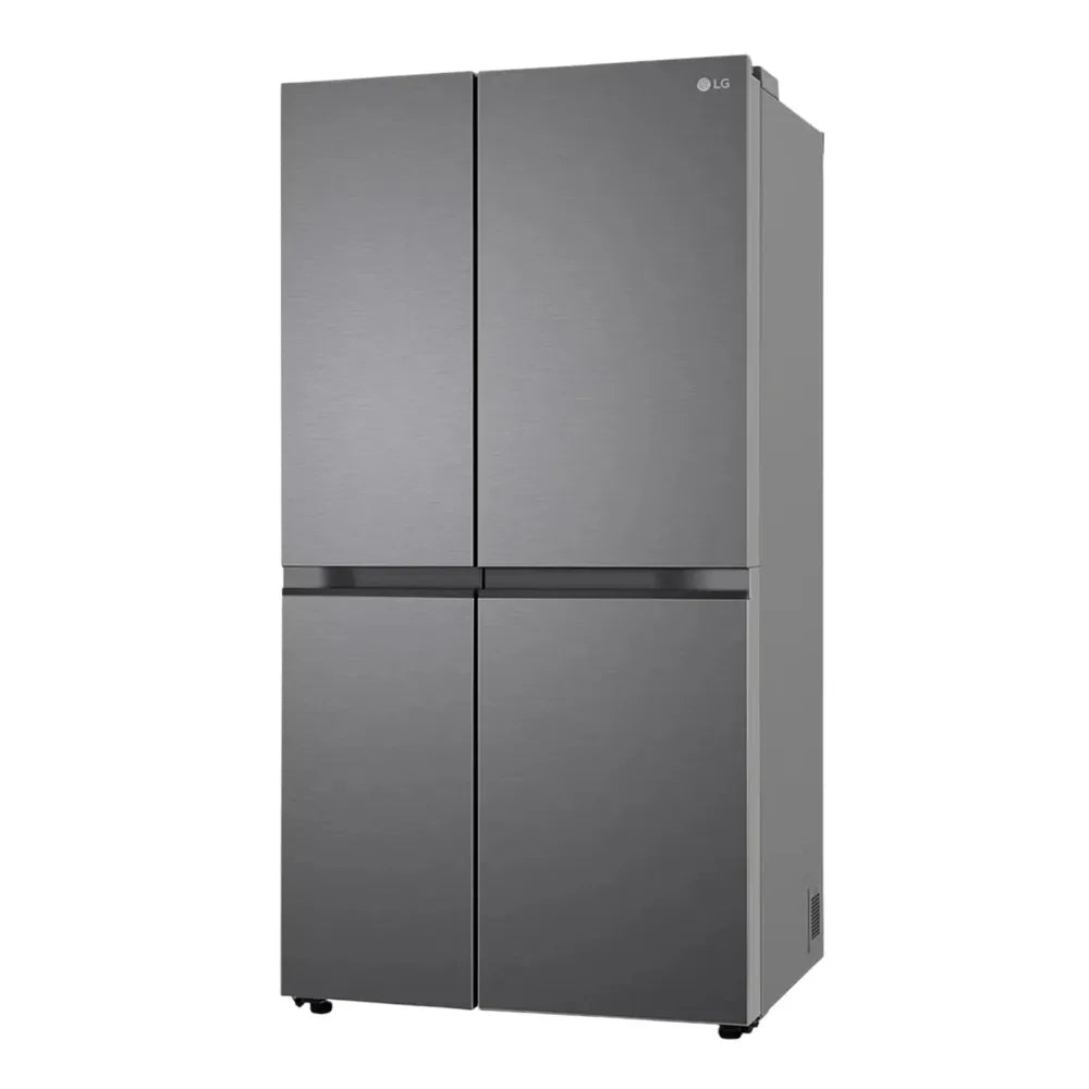 LG GL-B257JDS3 650 Litres 3 Star Side-by-Side Convertible Refrigerator with Multi-Air Flow | Smart Diagnosis | Smart Inverter Compressor ( Dazzle Steel) Mahajan Electronics Online