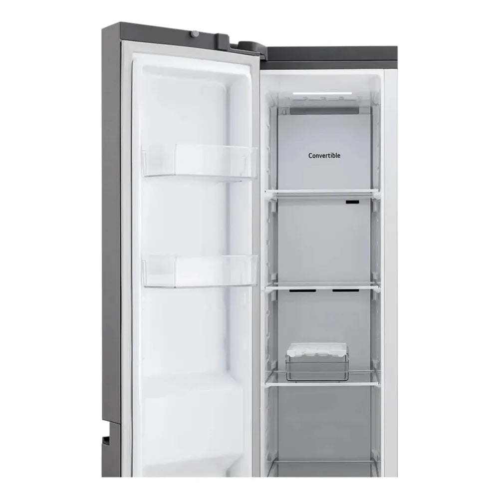 LG GL-B257JDS3 650 Litres 3 Star Side-by-Side Convertible Refrigerator with Multi-Air Flow | Smart Diagnosis | Smart Inverter Compressor ( Dazzle Steel) Mahajan Electronics Online