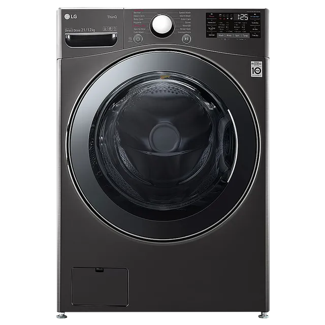 LG FHD2112STB 21/12 kg 5 Star Inverter Fully Automatic Front Load Washer Dryer Mahajan Electronics Online