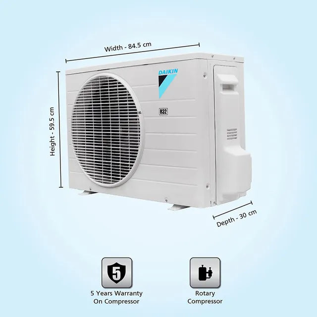 Daikin GTE60UV16U 1.8 Ton 1 Star Fix Speed Split AC Copper Condenser Without Kit Mahajan Electronics Online