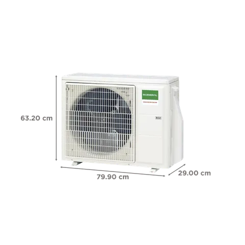 O General 2.0 Ton 3 Star ASGG24CPAB-B Inverter Split AC (Copper Condenser ) Mahajan Electronics Online