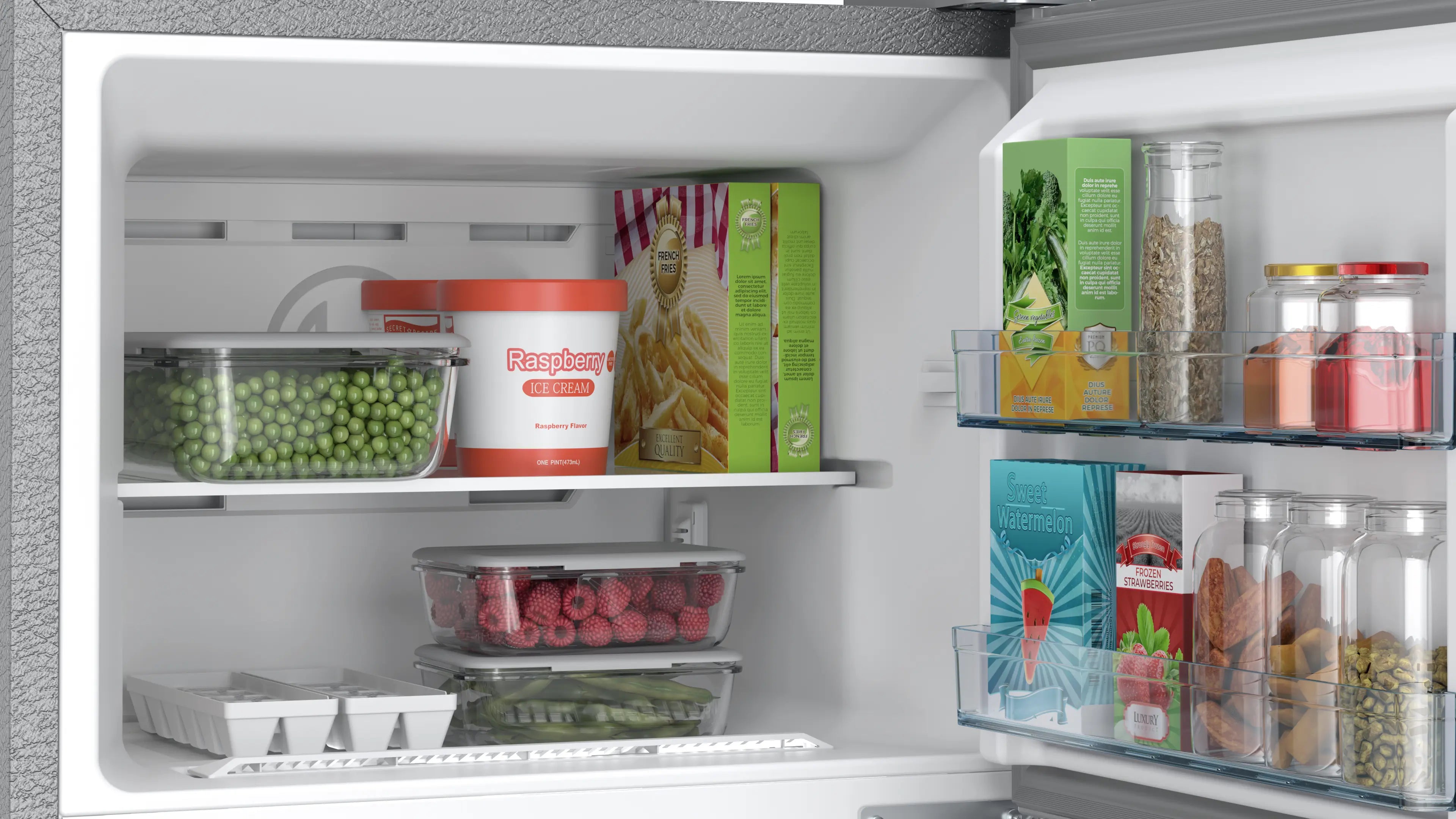 Bosch CTC27S22VI 243L 2 Star Inverter Frost free Double Door Refrigerator ( 6-in-1 Convertible, 18 Hours Cooling Retention, Digital Display, Super Freeze, 80min Convert,Fine Steel) MAHAJAN ELECTRONICS ONLINE