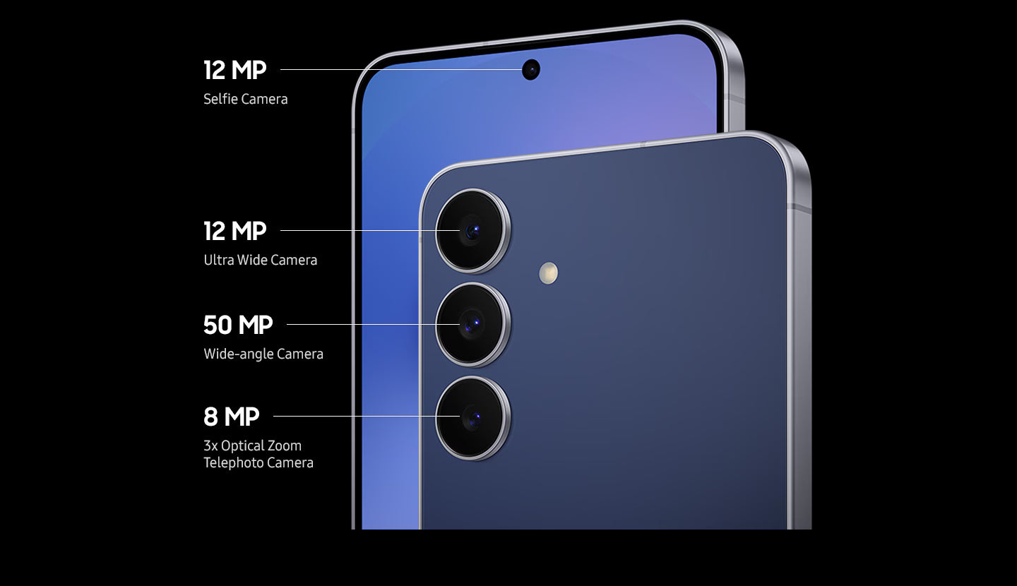 Samsung Galaxy S25 FE 5G (8GB RAM/ 512GB Storage) Galaxy AI | 7x OS Upgrades | AMOLED 120Hz FHD+ Display (Navy) Mahajan Electronics Online