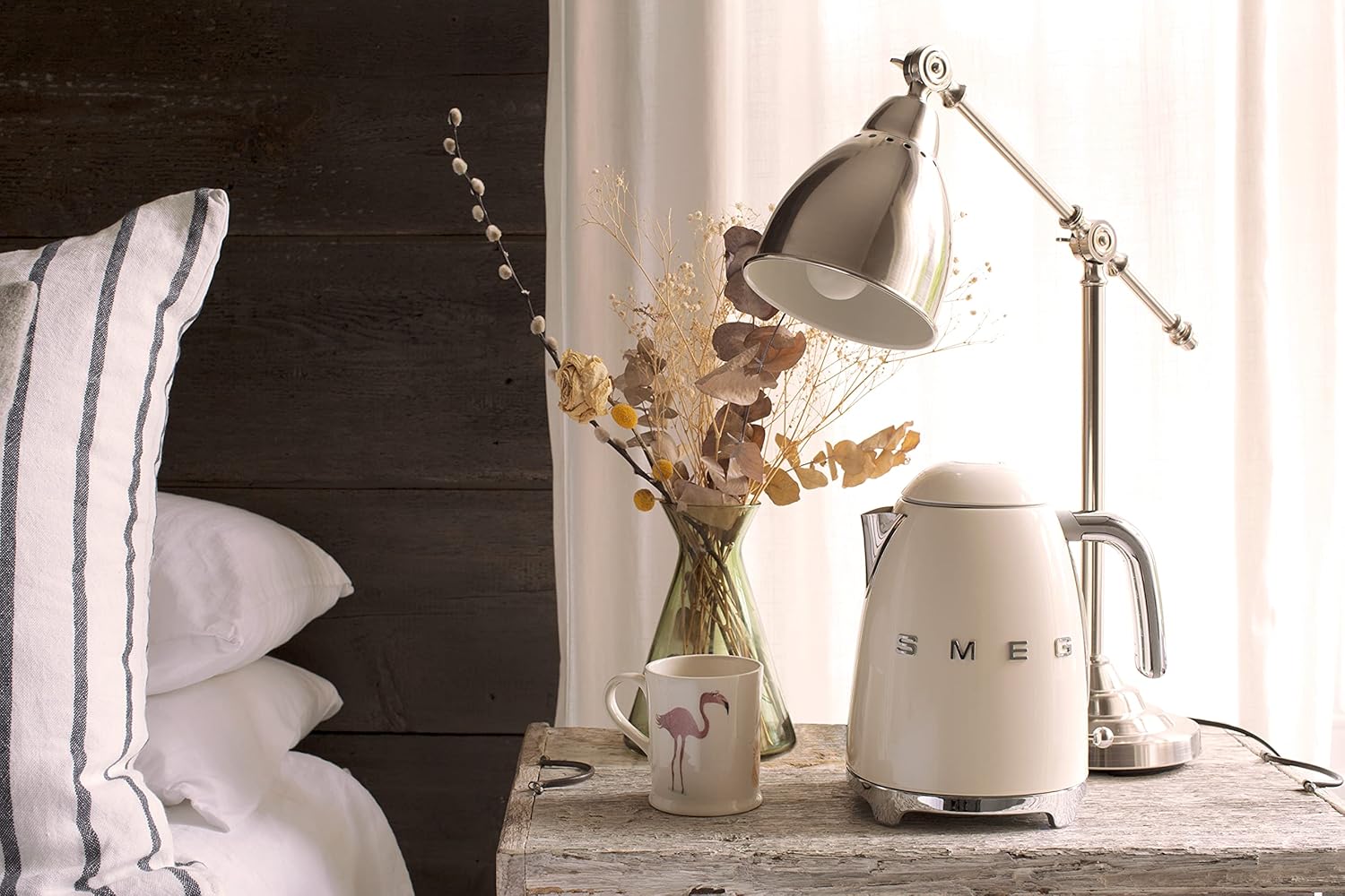 SMEG KLF03CREU KETTLE 1.7L Cream 2400w Mahajan Electronics Online