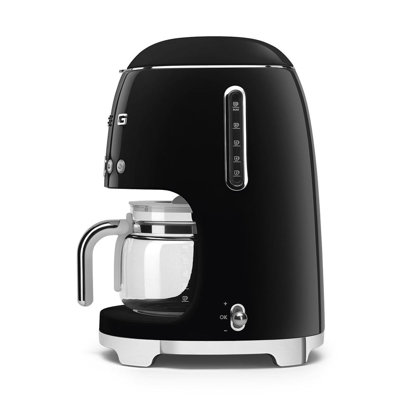 Smeg DCF02BLEU Coffee Machine - 11+ - Filter Coffee Machine Drip Coffee Machine Black 50's Style Aesthetic Mahajan Electronics Online