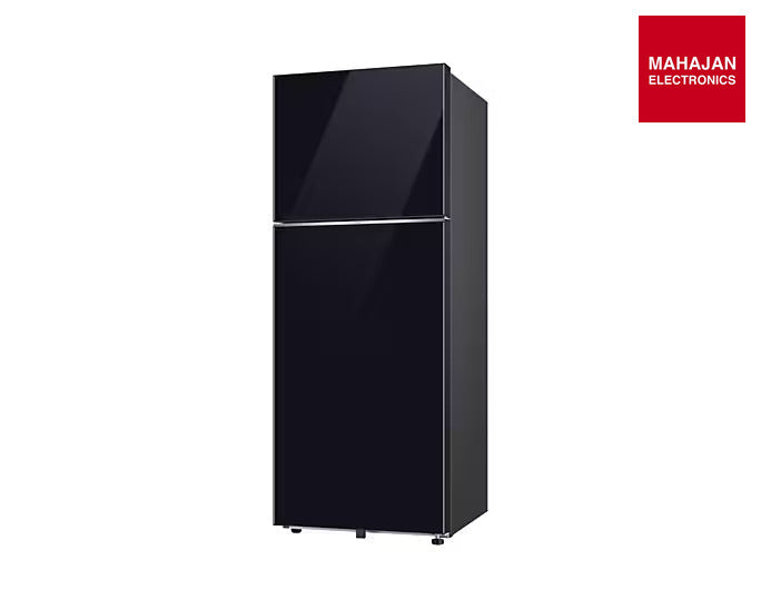 Samsung RT56DG7A6AB1TL 530L 5-in-1 Convertible Double Door Refrigerator – Black Matt, Twin Cooling, Wi-Fi – Mahajan Electronics Online.
