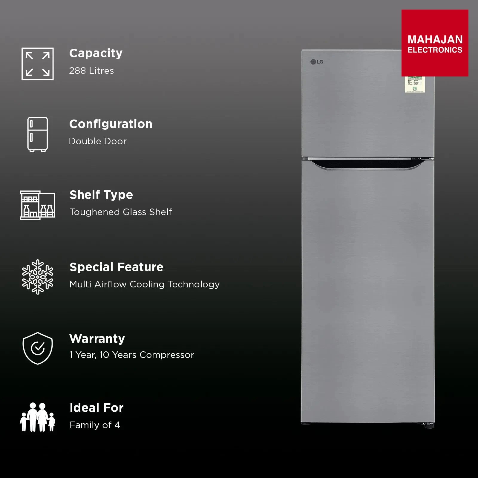 LG GLT2926 refrigerator – Mahajan Electronics