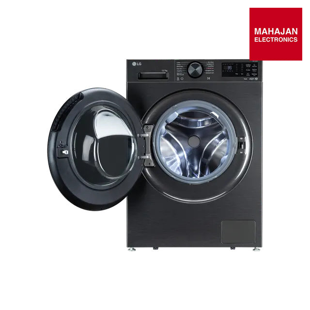 LG FDX1207N5B 12/7 Kg AI Front Load Washer Dryer (Platinum Black) – Mahajan Electronics Online.