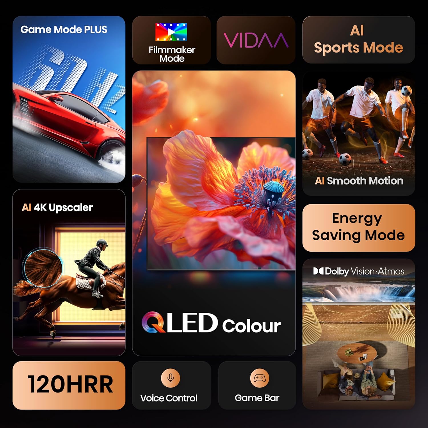 Hisense 85E7Q 215 cm (85 inches) E7Q Series 4K Ultra HD Smart QLED TV mahajan electronics online