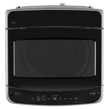 LG T75VBSF1Z 7.5 Kg Top Load Washing Machine, Smart Inverter Motor, Middle Free Silver Mahajan Electronics online