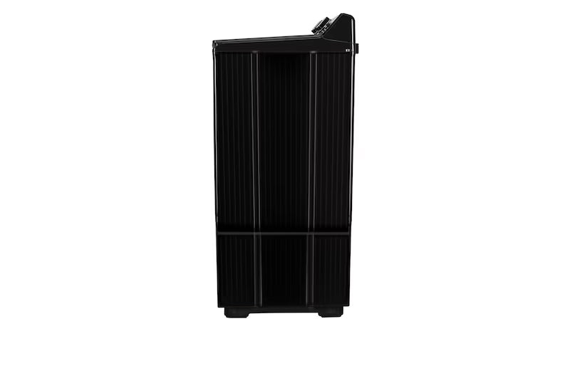 LG PX120A3SO4Z 12 Kg Semi Automatic Top Plastic Door Load Washing Machine with Roller Jet Pulsator+, 5 Star Rating, Onyx Black LG
