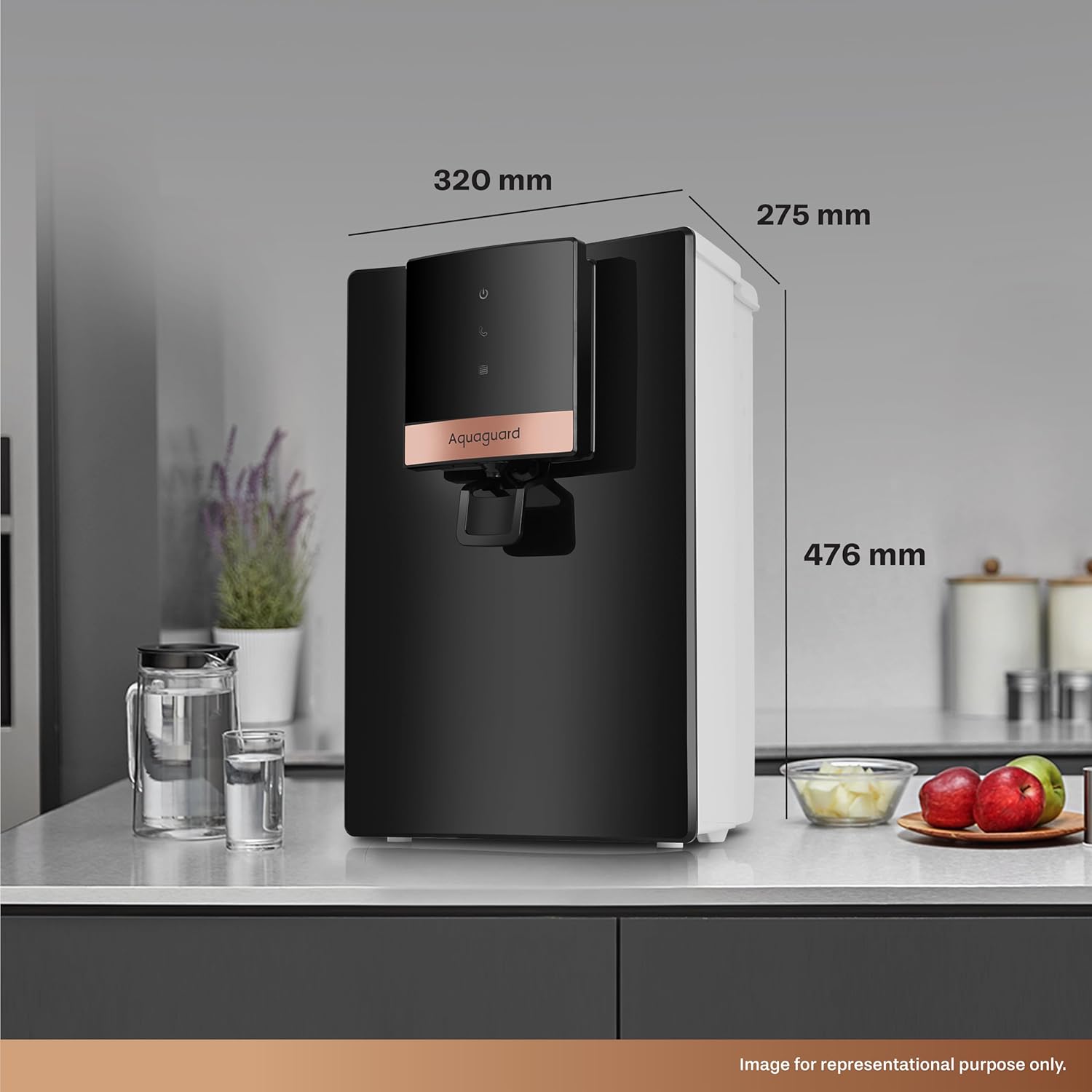 Aquaguard Neo 8-Stage Active Copper Tech Water Purifier | Taste Adjuster | RO+UV+Active Copper Tech | Inbuilt Zero Pressure Pump | Free Service Plan worth ₹2500 | Suitable for all Water Sources Mahajan electronics Online