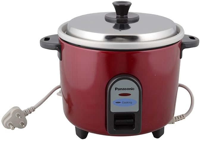 Panasonic Automatic Cooker SR-WA10 E(GE9) Red Color 1 Liter Capacity 450W