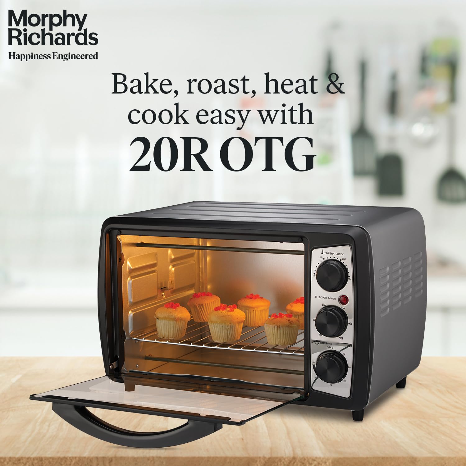 Morphy Richards 20R 20L Otg Oven For Kitchen, Cooking Range With Oven And Grill For Baking, Tandoor, Rotisserie Function, Manual, 1400 Watts Mahajan Electronics Online