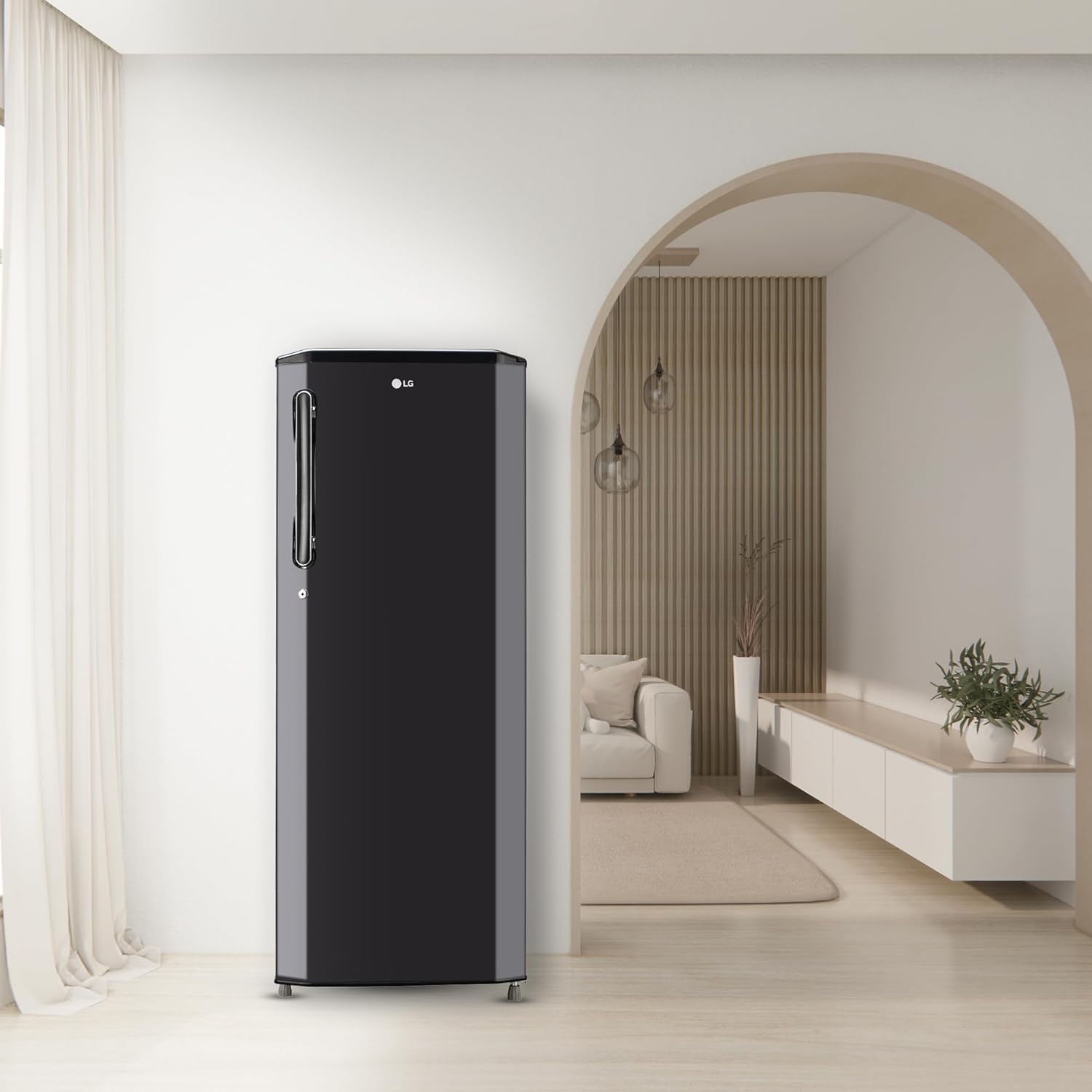 LG GLD2736YBES 261L 2 Star Direct Cool Single Door Refrigerator | Smart Inverter | Ebony Sheen | Mahajan Electronics Delhi NCR | Buy Online at Mahajan Electronics Delhi NCR