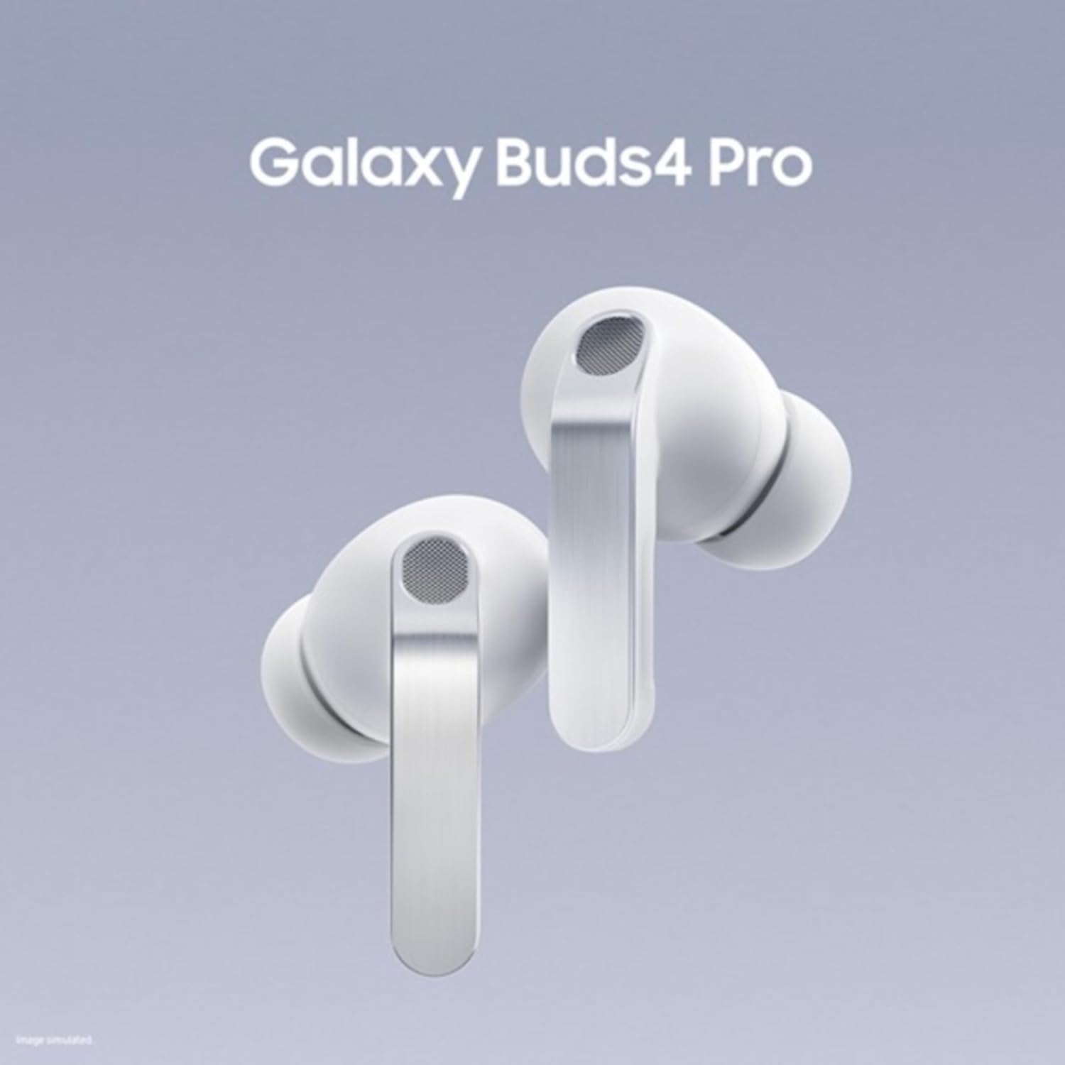 Samsung Galaxy Buds4 Pro (White) in-Ear Wireless Earbuds with Hi-Fi Audio | Adaptive ANC 2.0 and EQ 2.0 | 2-Way Speaker | 360-Audio | Voice Detect | Live Translation | Head Gesture | IP57 Mahajan Electronics ONline