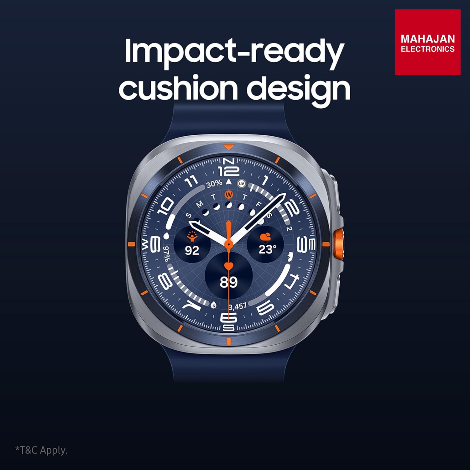 Samsung Galaxy Watch Ultra Titanium Blue – Mahajan Electronics