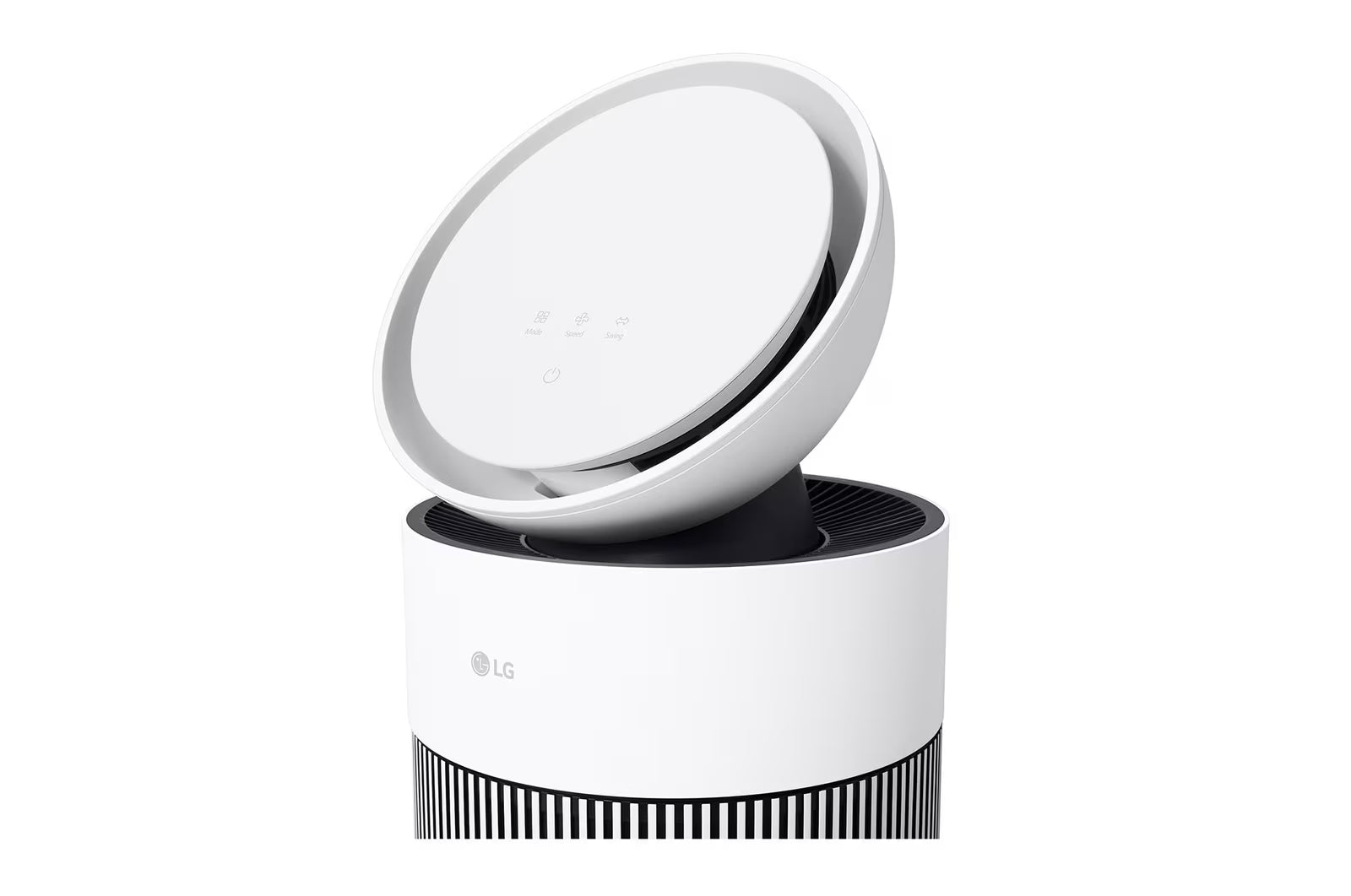 LG AS55GGWX0 360˚ Clean Air Purifier, 52.8m² Room Capacity, HEPA Filter, BLDC Motor, Smart indicator, AQI Status, UVnano Mahajan Electronics Online