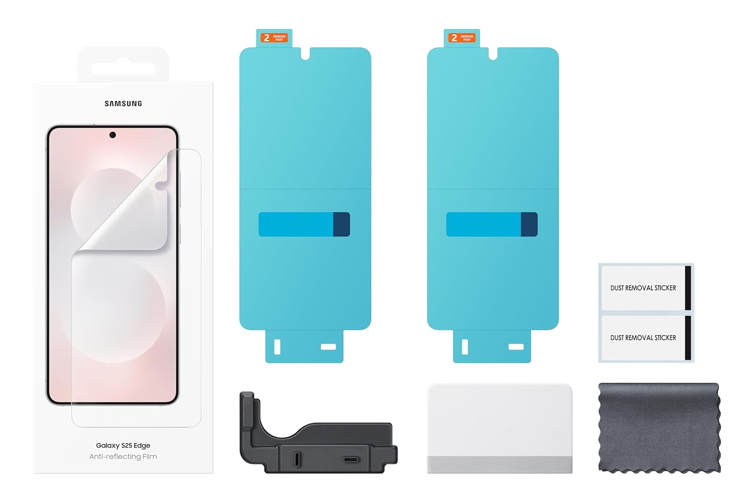 Samsung Galaxy S25 Edge Anti-Reflecting Film, Transparent Mahajan Electronics Online