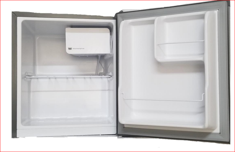 White Westinghouse Mini Refrigerator WRC44W 44Liter Capacity Sliver Grey Mahajan Electronics Online