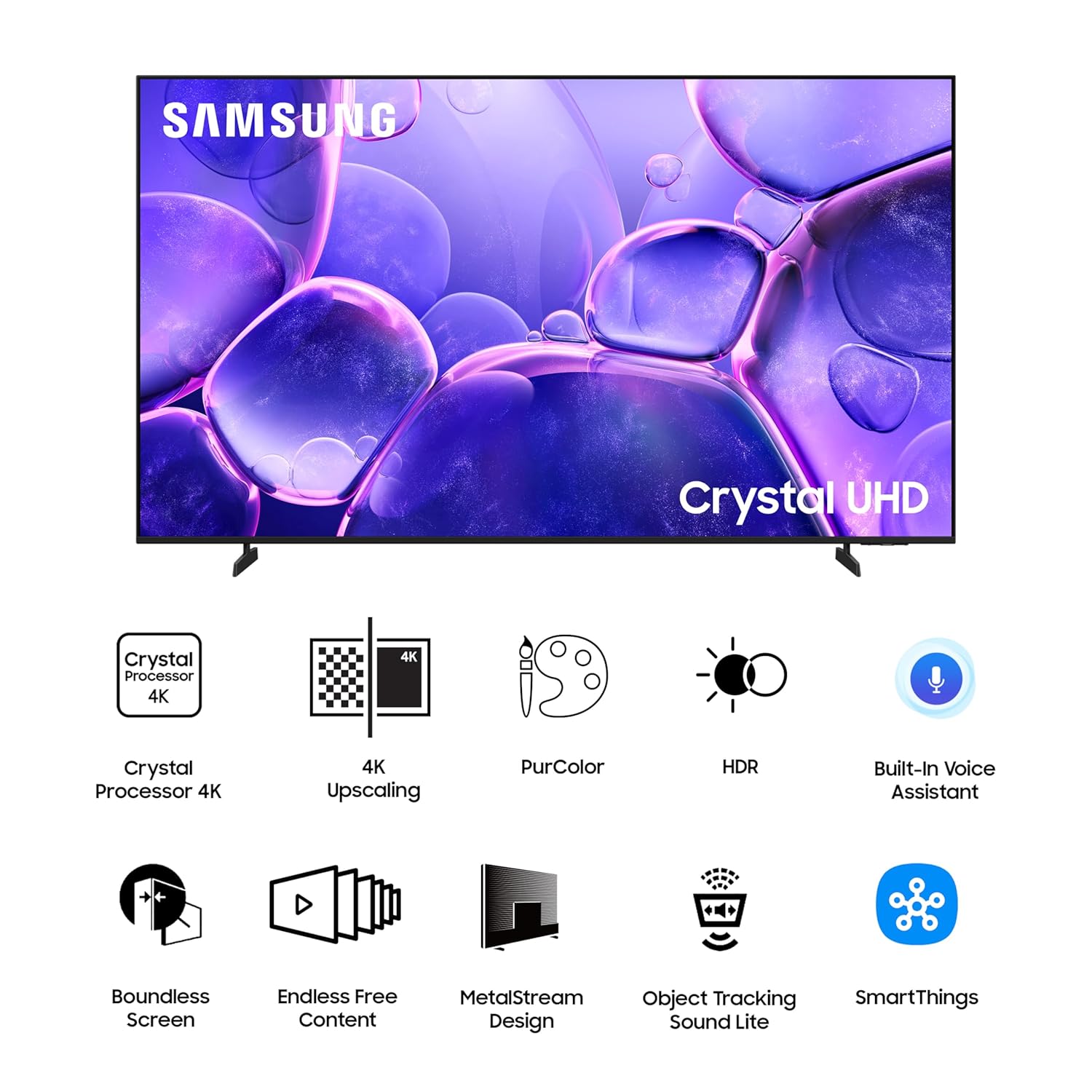 Samsung UA85U8500FUXXL 214 cm (85 inches) Crystal 4K Ultra HD Smart LED TV (Black) Mahajan Electronics Online