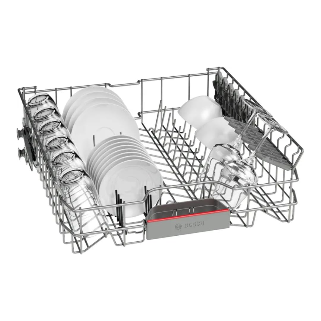 Bosch Series 6 SMS6IKI01I 14 Place Settings Free-standing Dishwasher ( 60 cm, Brushed Steel, Anti-Fingerprint, Wi-Fi Enabled, EcoSilence Drive) Mahajan Electronics Online