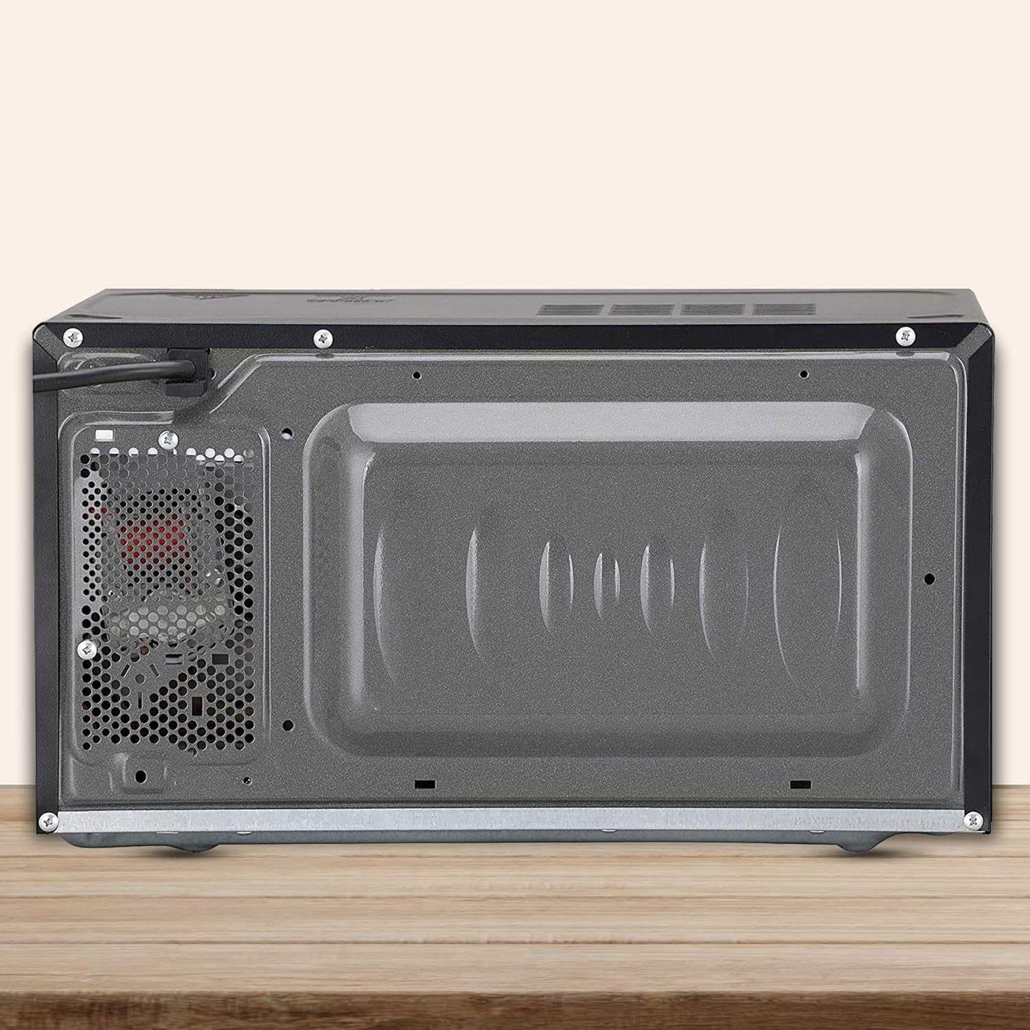 LG 20 L Solo Microwave Oven (MS2043BP, Black, Health plus Menu, I-Wave Technology, Indian Cuisine, Even Reheat & Defrost, Auto Cook Menu, Anti-Bacterial Cavity & Steam Clean) Mahajan Electronics Online