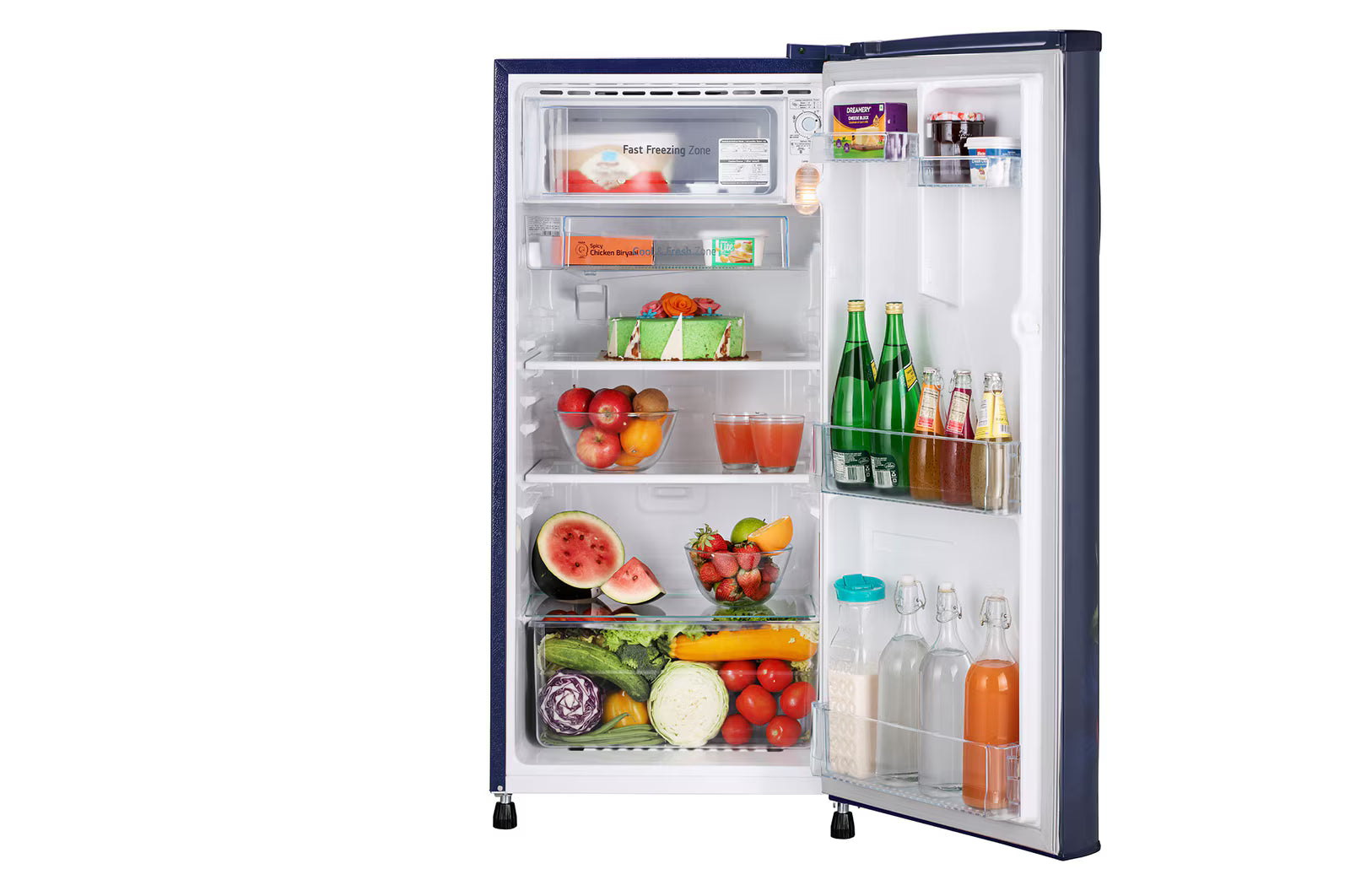 LG- GL-B199OBKD 185 L 3 Star Direct-Cool Single Door Refrigerator Mahajan Electronics Online