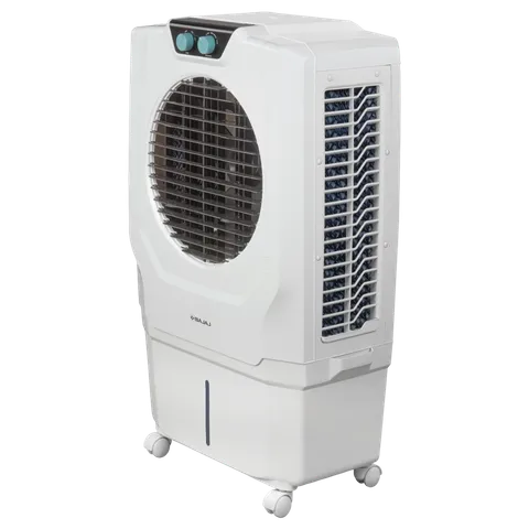 BAJAJ Shield Specter 55 Litres Desert Air Cooler (Honeycomb Cooling Pads, White) Mahajan Electronics Online