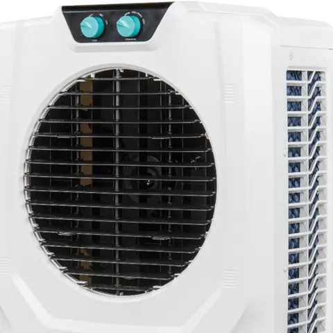 BAJAJ Shield Specter 55 Litres Desert Air Cooler (Honeycomb Cooling Pads, White) Mahajan Electronics Online