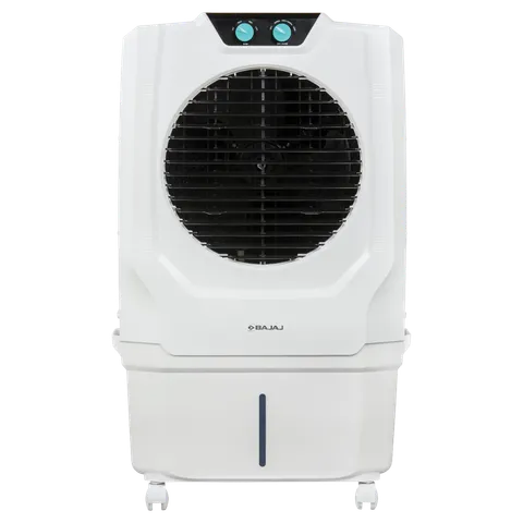 BAJAJ Shield Specter 55 Litres Desert Air Cooler (Honeycomb Cooling Pads, White) Mahajan Electronics Online