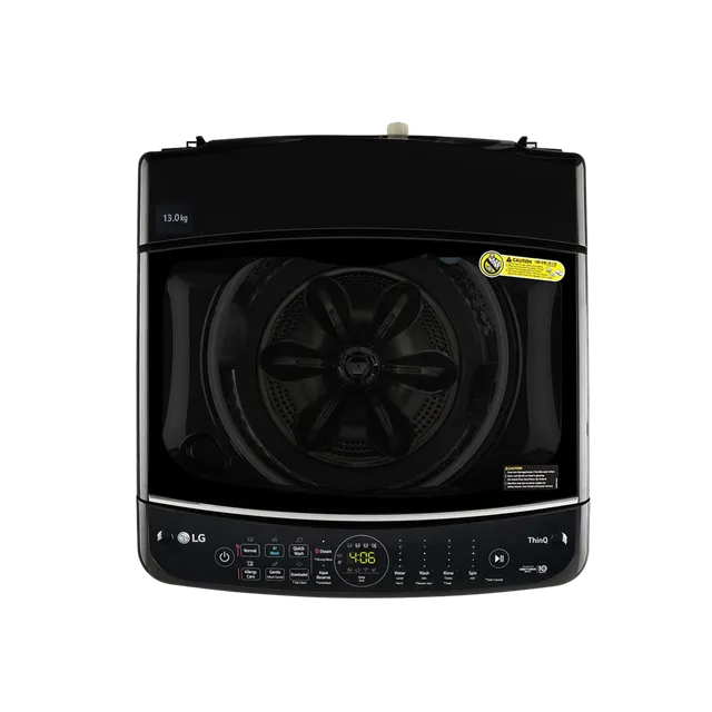 LG THD13SWP 13.0 Kg Inverter Wi-Fi Fully-Automatic Top Loading Washing Machine (Platinum Black,Stainless Steel) Mahajan Electronics Online