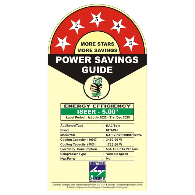 HITACHI Yoshi RAS.V512PCBISH1 5500STXL 1 Ton 5 Star Inverter Split AC with Anti Bacterial SuperFine Mesh Filter Mahajan Electronics Online