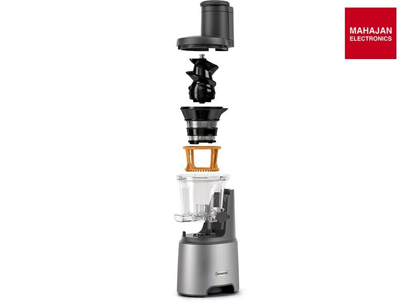 Kenwood JMP85.000SI Cold Press Slow Juicer for Fruits, Vegetables & Nut Milk, Silver – Mahajan Electronics Online.